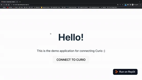 Connecting to Curio