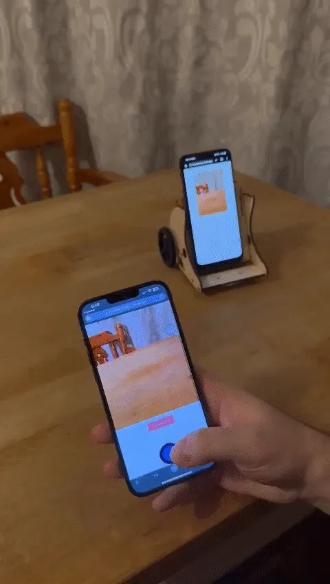 Curio teleoperation application