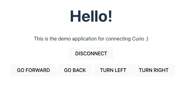 Curio movement controls